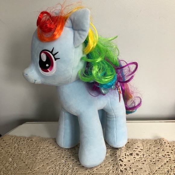 My Little Pony Cutie Mark Magic Charm Wing Rainbow Dash plush and Honey Rays x 3 - Picture 2 of 16